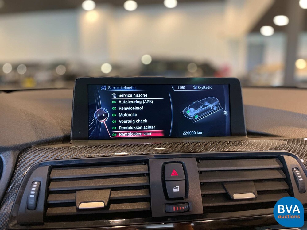 BMW M4 Cabriolet Carbon 4er Serie 431pk 2014, GL-872-K.