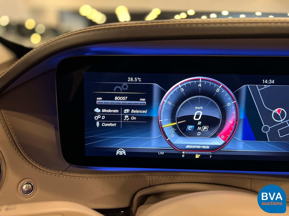 Mercedes-Benz S63 Lang AMG 4Matic+ S-Klasse 612PS 2018 FACELIFT -Org. NL-, TJ-542-H.