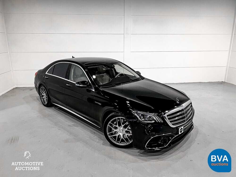 Mercedes-Benz S63 Lang AMG 4Matic+ S-Klasse 612PS 2018 FACELIFT -Org. NL-, TJ-542-H.