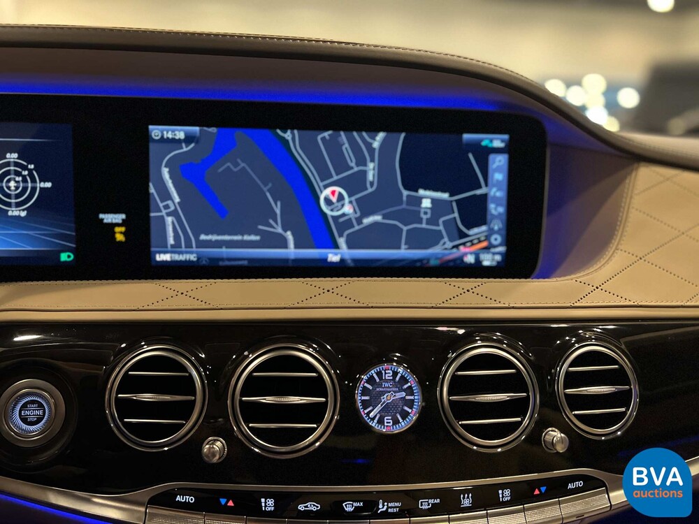 Mercedes-Benz S63 Lang AMG 4Matic+ S-Klasse 612PS 2018 FACELIFT -Org. NL-, TJ-542-H.