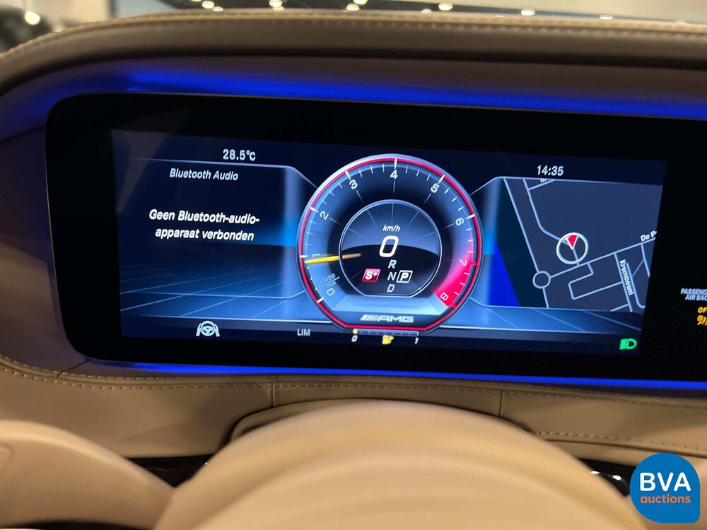 Mercedes-Benz S63 Lang AMG 4Matic+ S-Klasse 612PS 2018 FACELIFT -Org. NL-, TJ-542-H.