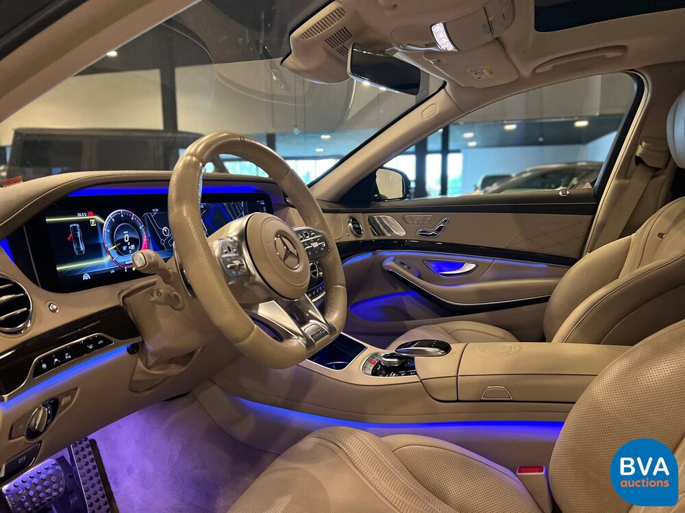 Mercedes-Benz S63 Lang AMG 4Matic+ S-Klasse 612PS 2018 FACELIFT -Org. NL-, TJ-542-H.