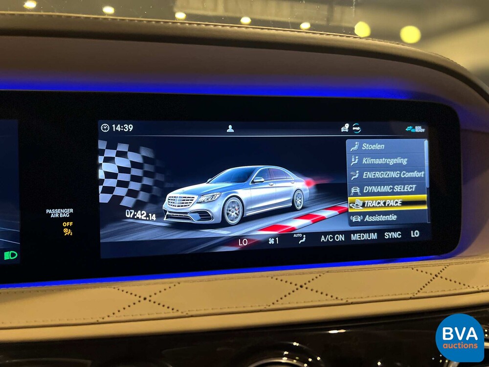 Mercedes-Benz S63 Lang AMG 4Matic+ S-Klasse 612PS 2018 FACELIFT -Org. NL-, TJ-542-H.