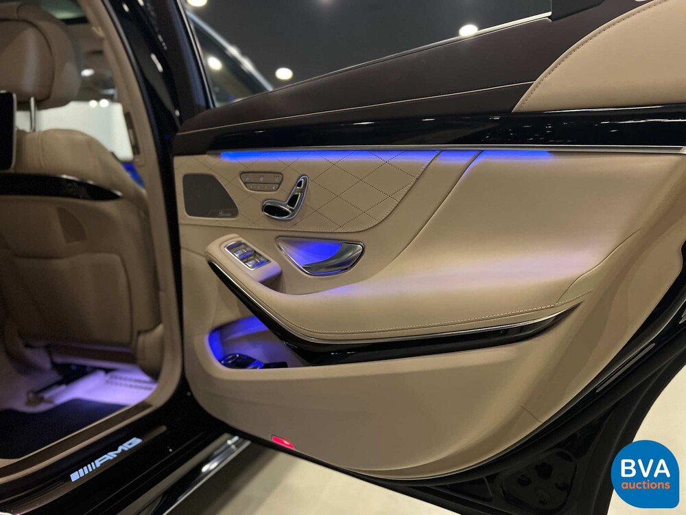 Mercedes-Benz S63 Lang AMG 4Matic+ S-Klasse 612PS 2018 FACELIFT -Org. NL-, TJ-542-H.