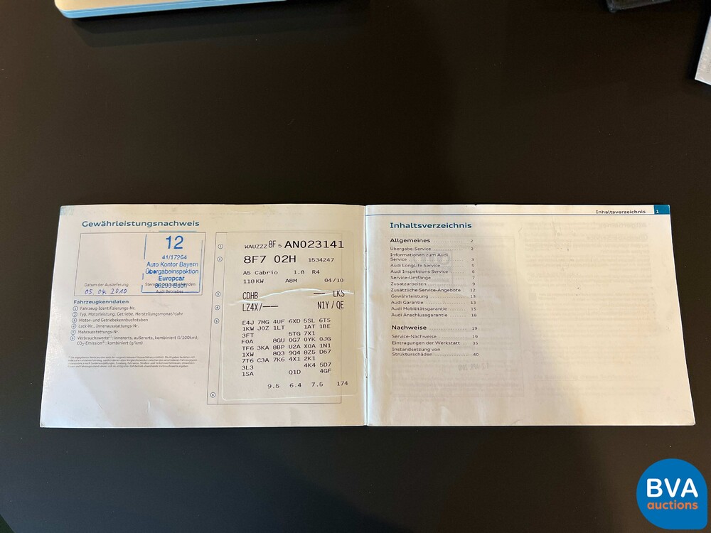 Audi A5 Cabrio 1.8 TFSI Pro Line S-Line 160 PS Automatik, 46-RLF-4.