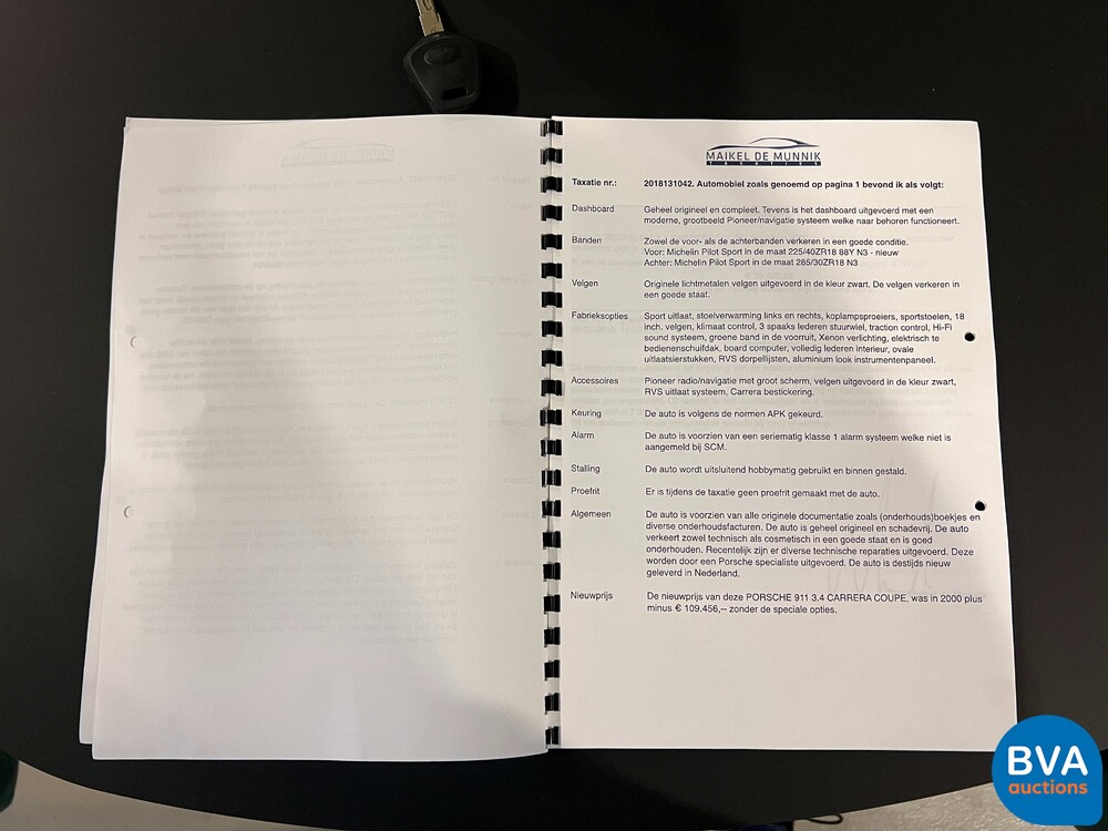 Porsche 911 Carrera 3.4 Coupé 300 PS 2000, 19-FZ-LD.