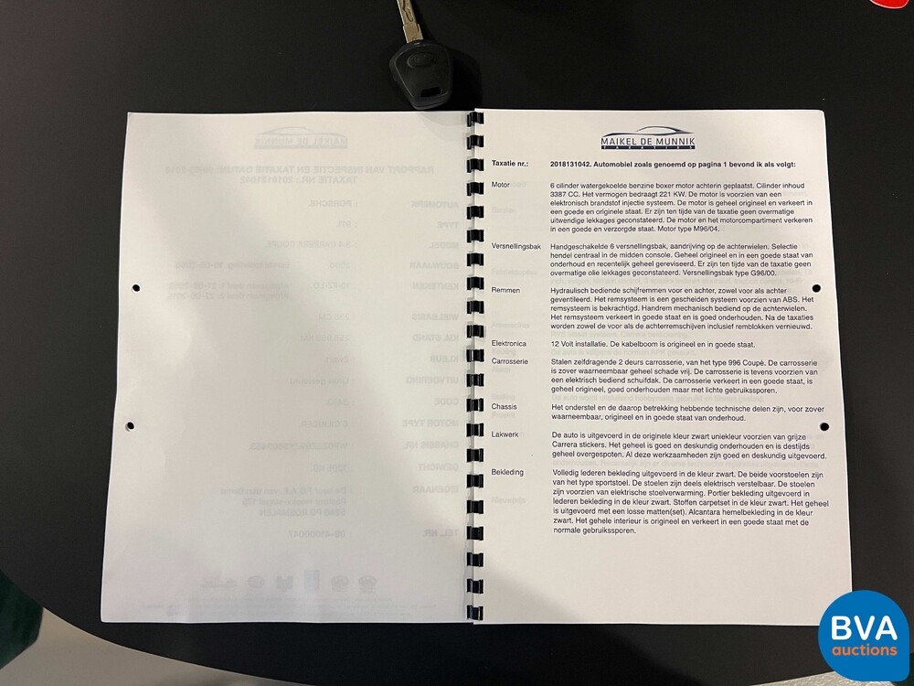 Porsche 911 Carrera 3.4 Coupé 300 PS 2000, 19-FZ-LD.