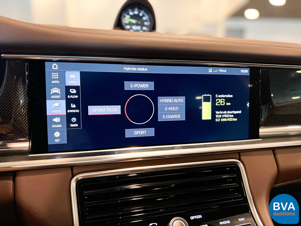 Porsche Panamera Turbo S E-Hybrid 4.0 V8 SportChrono 680hp 2018 -Org. NL-, RR-712-R.