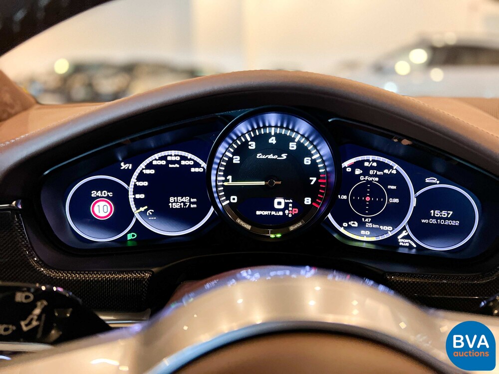 Porsche Panamera Turbo S E-Hybrid 4.0 V8 SportChrono 680hp 2018 -Org. NL-, RR-712-R.