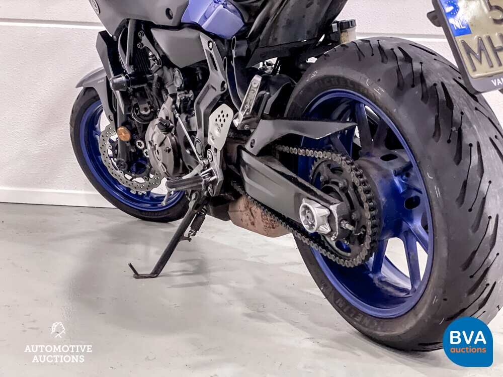 Yamaha MT07 Naked Tour 75pk 2017, 58-MH-VT