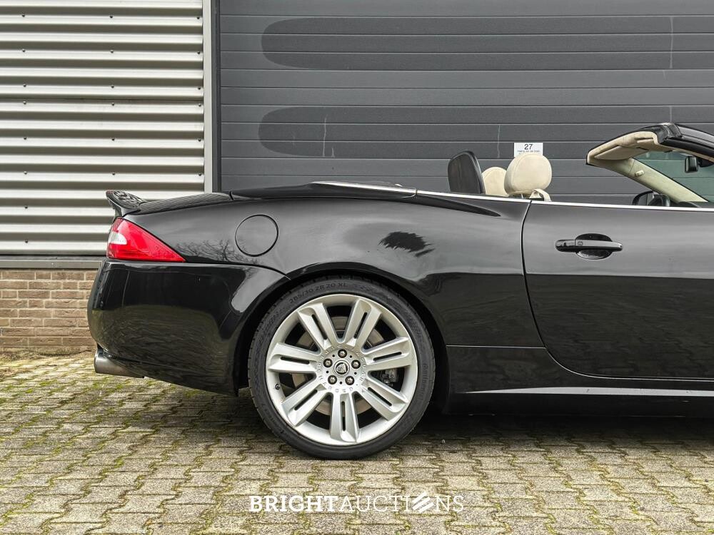 Jaguar XKR 5.0 V8 Supercharged Cabriolet 510pk 2010, SX-332-D