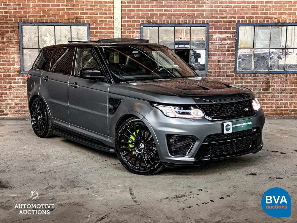 Land Rover Range Rover Sport SVR 5.0 V8 Supercharged 551pk 2016, H-489-SR