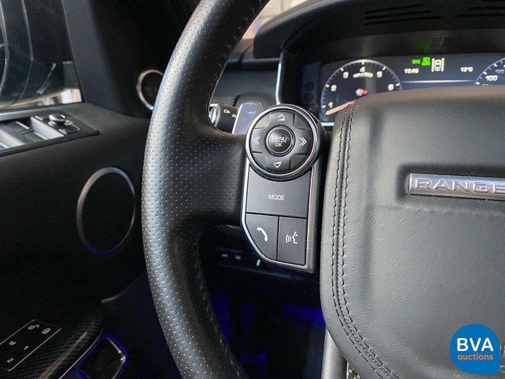 Land Rover Range Rover Sport SVR 5.0 V8 Supercharged 551pk 2016, H-489-SR