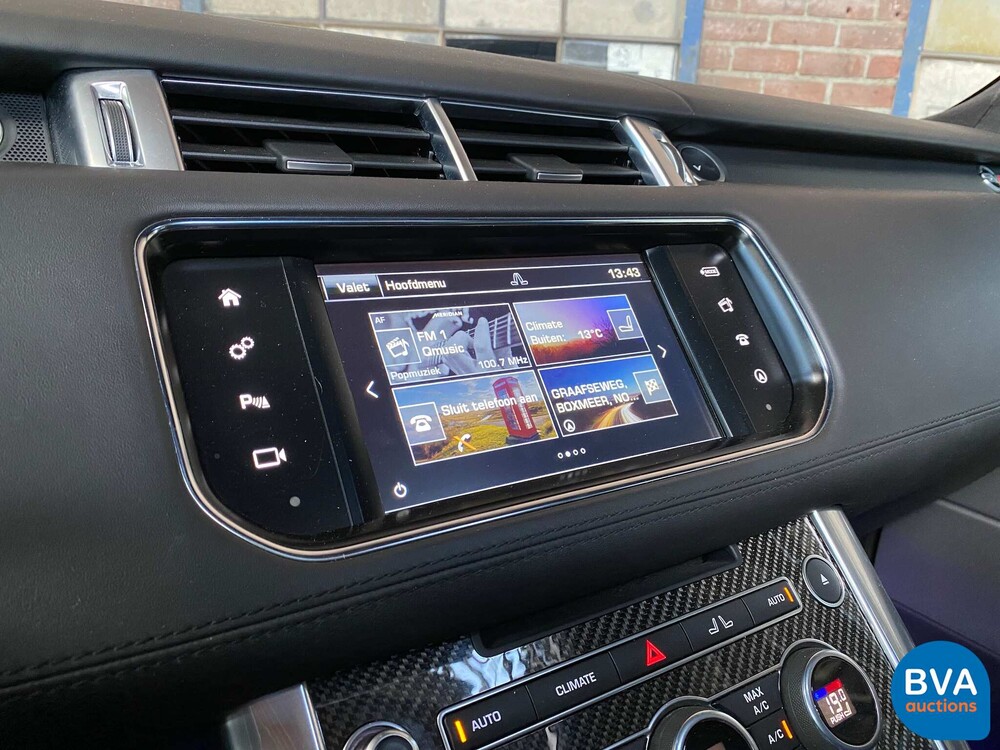 Land Rover Range Rover Sport SVR 5.0 V8 Supercharged 551pk 2016, H-489-SR