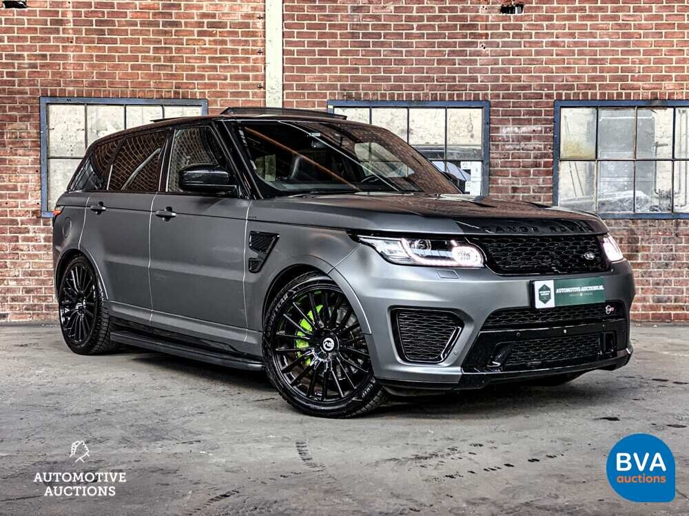 Land Rover Range Rover Sport SVR 5.0 V8 Supercharged 551pk 2016, H-489-SR