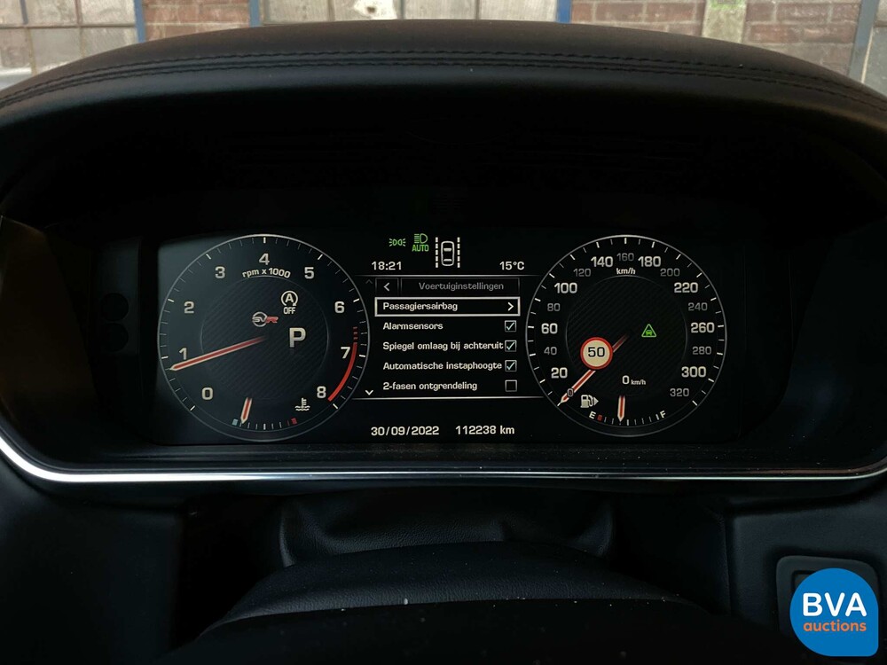Land Rover Range Rover Sport SVR 5.0 V8 Supercharged 551pk 2016, H-489-SR