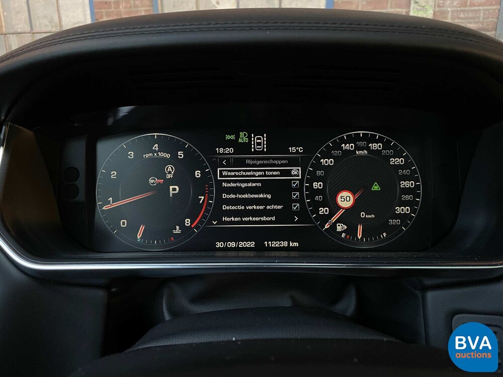 Land Rover Range Rover Sport SVR 5.0 V8 Supercharged 551pk 2016, H-489-SR
