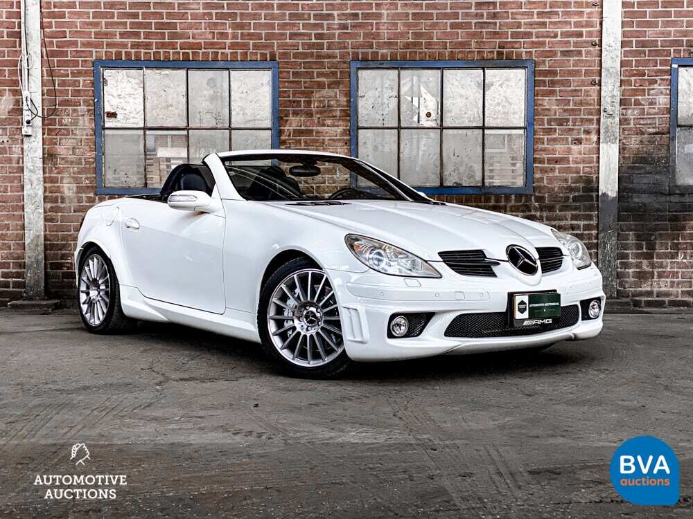 Mercedes-Benz SLK55 AMG Cabriolet 360pk 2005 SLK-Klasse, N-384-RV