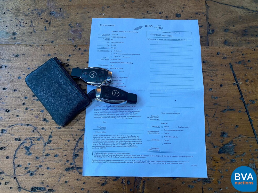 Mercedes-Benz C250 d Coupé 204pk 2017 C-Klasse, TK-529-B