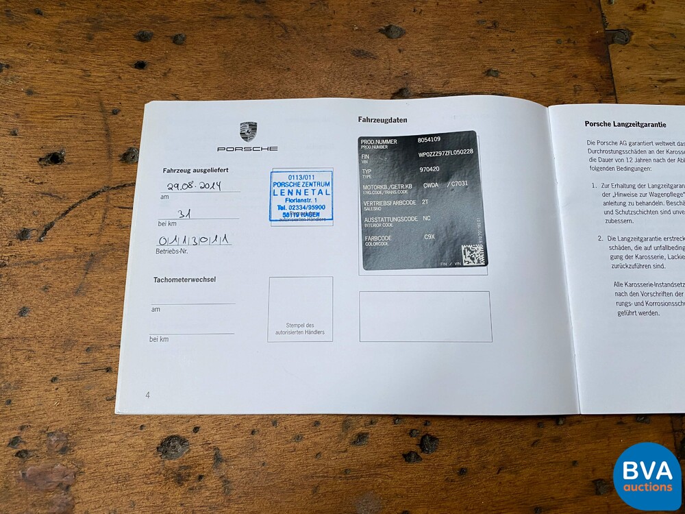 Porsche Panamera 4S 3.0 V6 420hp 2014, J-540-NJ.