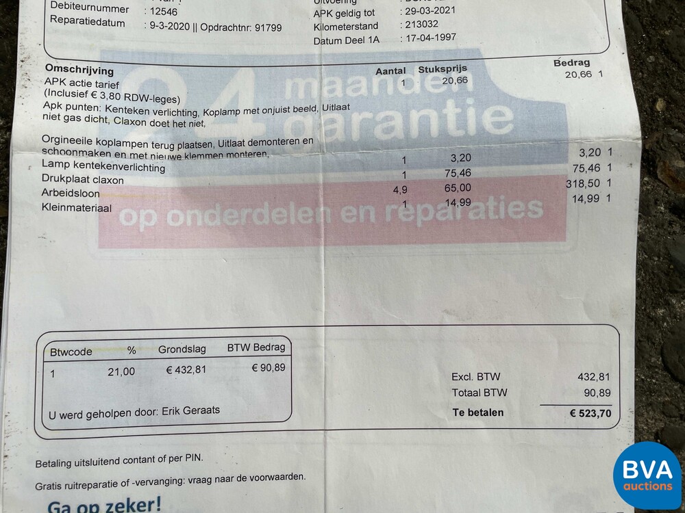 Porsche Boxster 986 2.5 Tiptronic Hardtop 204pk 1997, 46-HL-KF