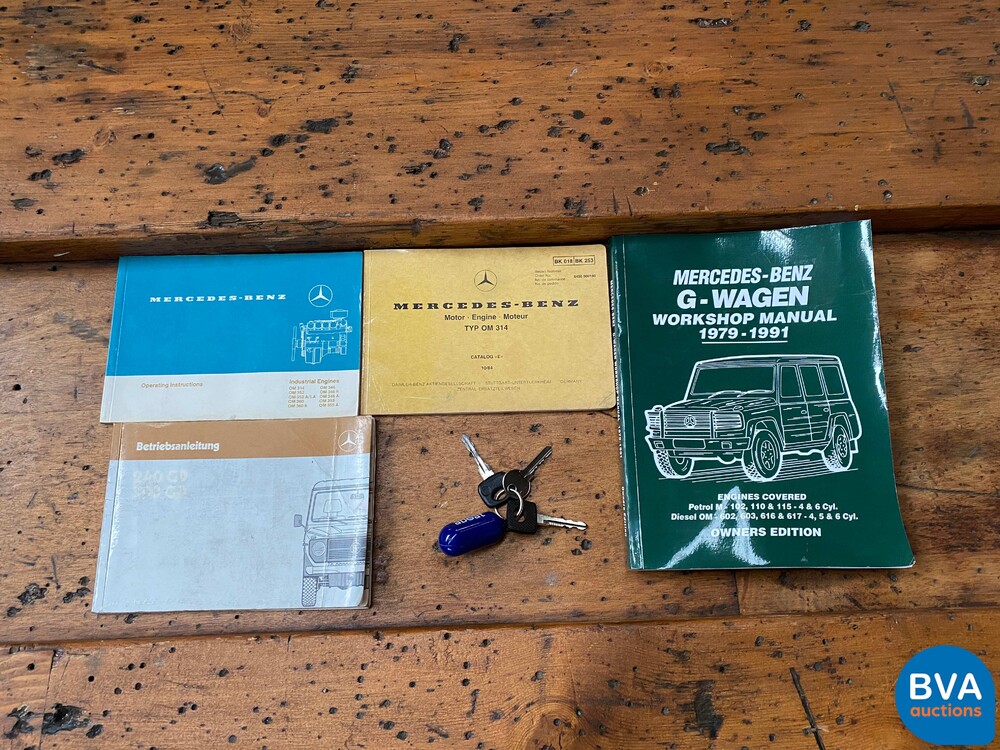 Mercedes-Benz 300GD Turbodiesel 102 PS 1986 G-Klasse.