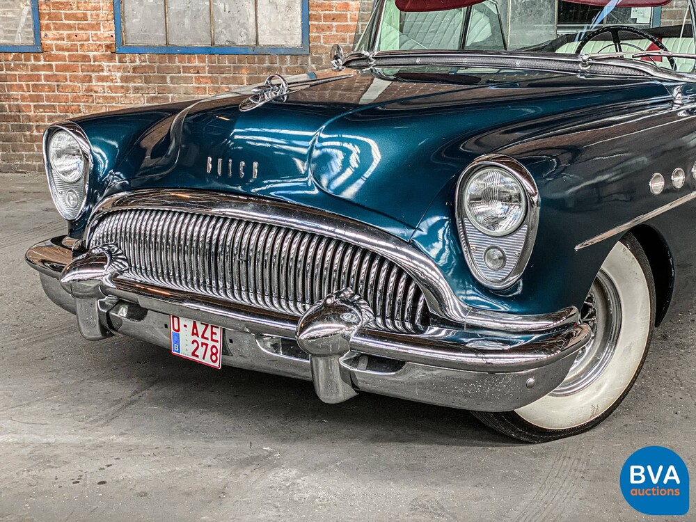 Buick Roadmaster Convertible 76 C V8 Cabriolet 1954