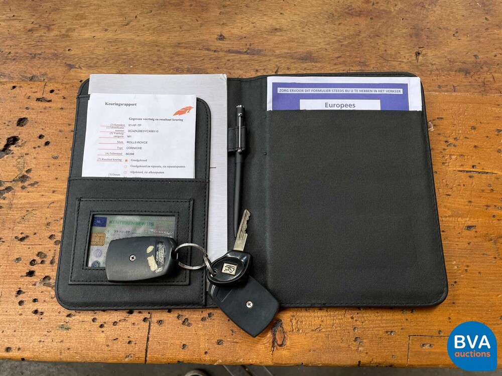 Rolls-Royce Corniche V6.75 V8 Cabriolet 2000 Cabriolet (1 oder 374 weltweit), 91-HF-TP.