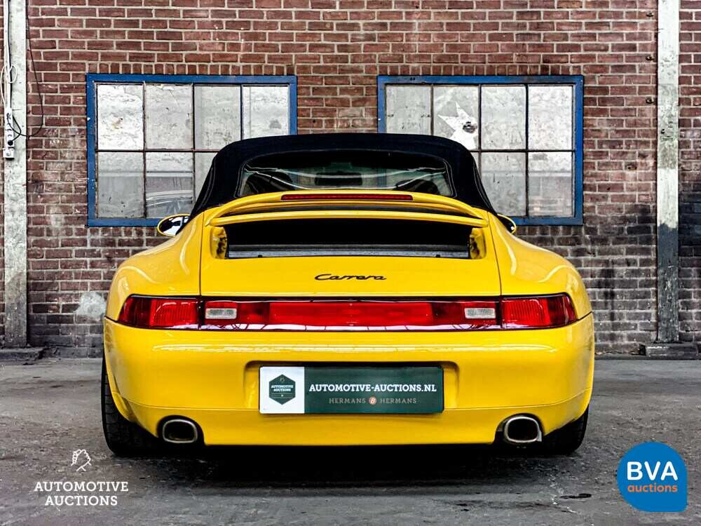 Porsche 911 993 3.6 Carrera 2 Cabriolet 286PS 1993 Cabriolet.