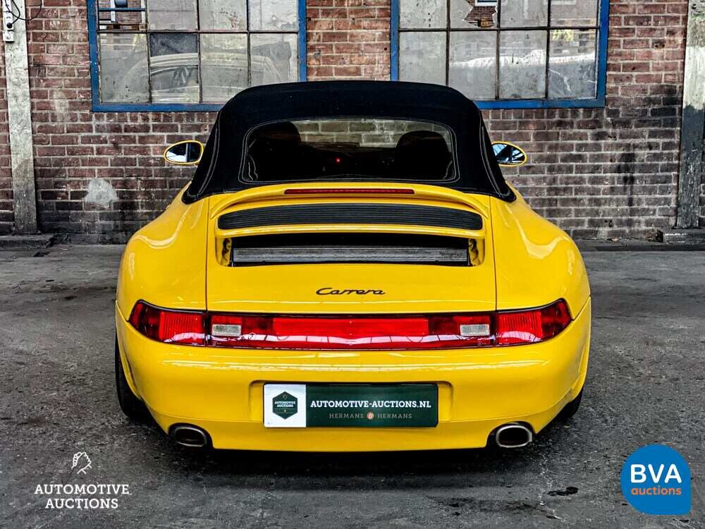 Porsche 911 993 3.6 Carrera 2 Cabriolet 286PS 1993 Cabriolet.