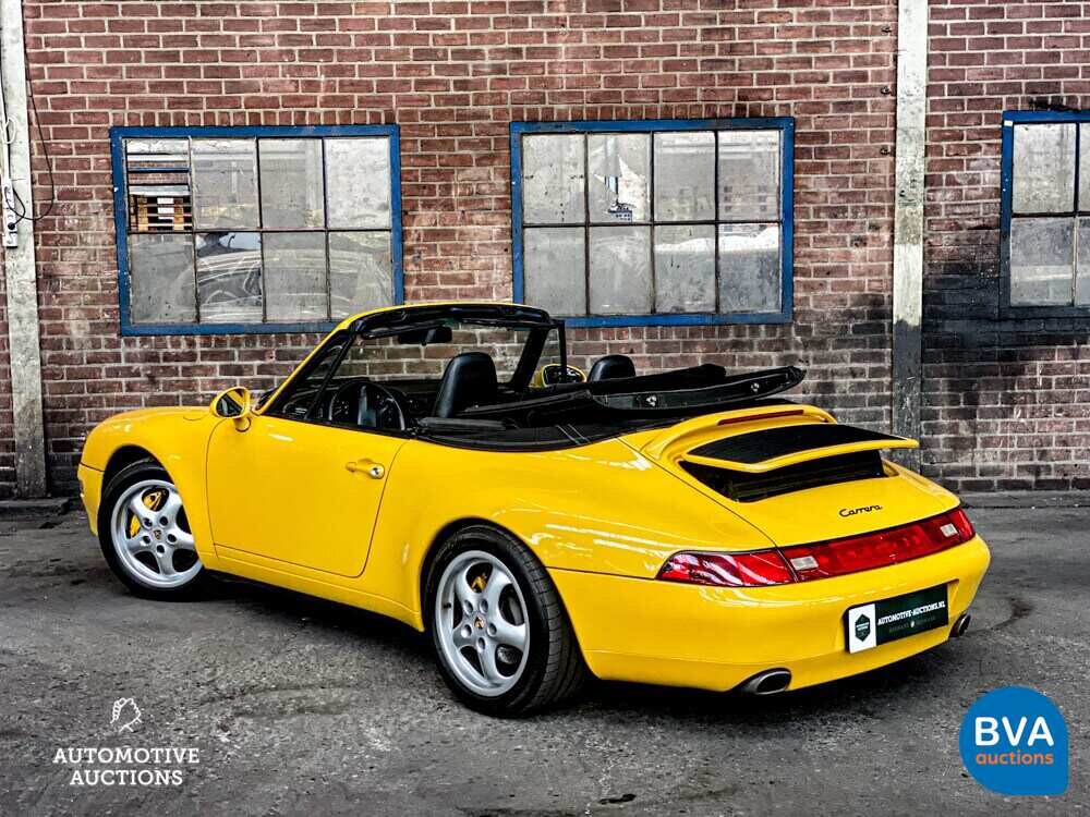 Porsche 911 993 3.6 Carrera 2 Cabriolet 286PS 1993 Cabriolet.