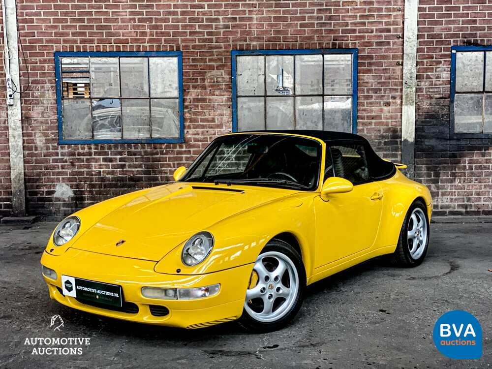 Porsche 911 993 3.6 Carrera 2 Cabriolet 286PS 1993 Cabriolet.