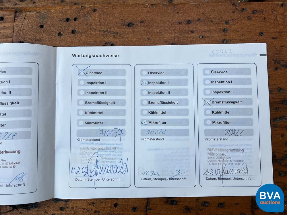 BMW 850 Ci5.4 V12 326pk M73 1 oder 1218 8er Serie 1998.