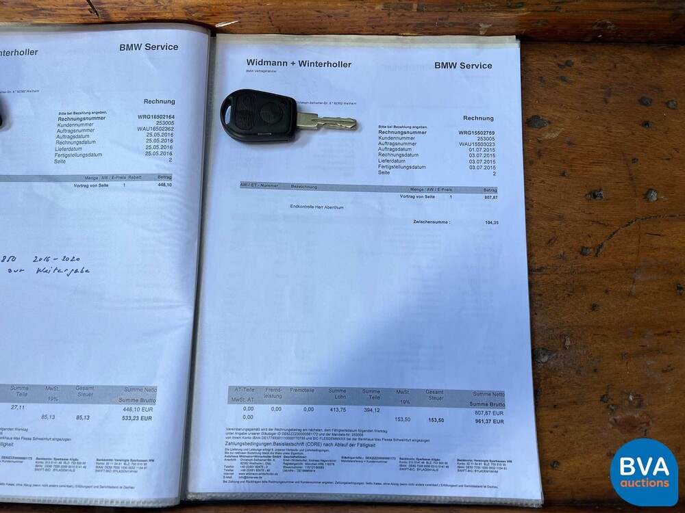 BMW 850 Ci5.4 V12 326pk M73 1 oder 1218 8er Serie 1998.