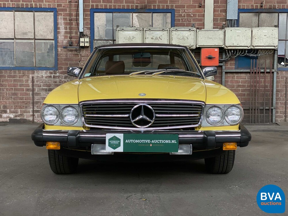 1982 Mercedes-Benz SL380 V8 Cabriolet 204 PS.