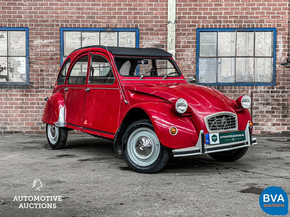 Citroën 2CV 0.6 Spezielle S6-Ente 1986, PZ-14-KX.
