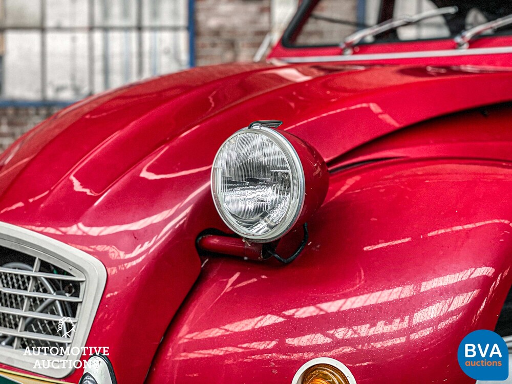 Citroën 2CV 0.6 Spezielle S6-Ente 1986, PZ-14-KX.