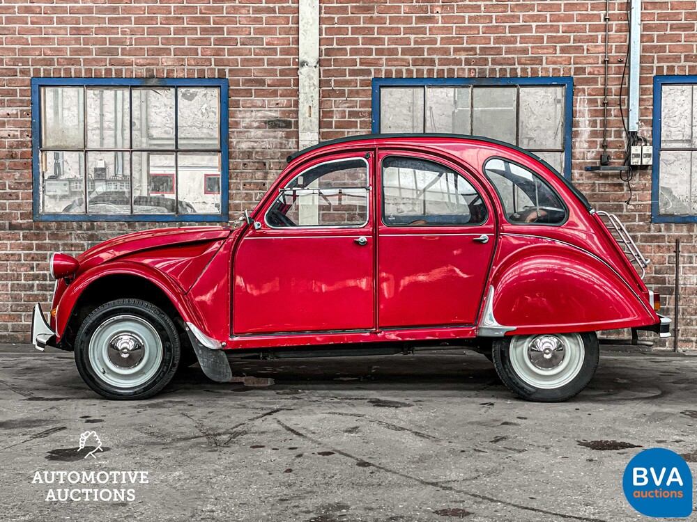 Citroën 2CV 0.6 Spezielle S6-Ente 1986, PZ-14-KX.
