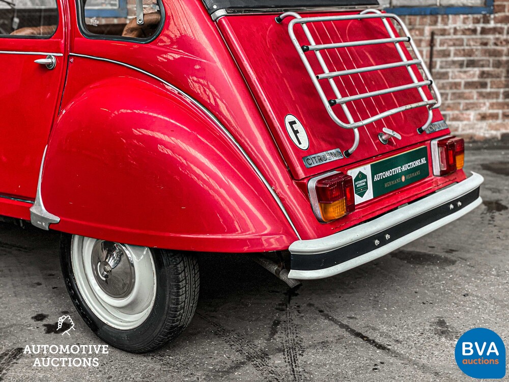 Citroën 2CV 0.6 Spezielle S6-Ente 1986, PZ-14-KX.