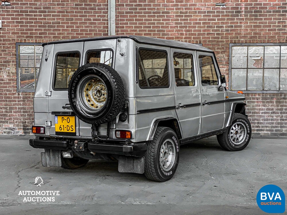 Mercedes-Benz 300GD Turbo Barndoors G-Klasse 125 PS 1980, P-061-DS.