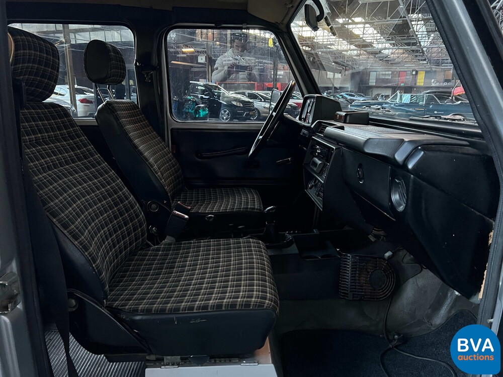 Mercedes-Benz 300GD Turbo Barndoors G-Klasse 125 PS 1980, P-061-DS.