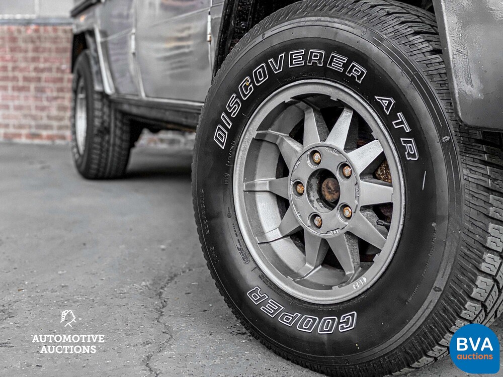 Mercedes-Benz 300GD Turbo Barndoors G-Klasse 125 PS 1980, P-061-DS.