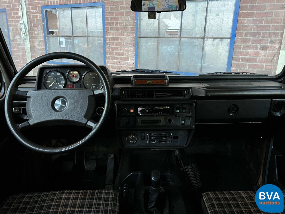 Mercedes-Benz 300GD Turbo Barndoors G-Klasse 125 PS 1980, P-061-DS.