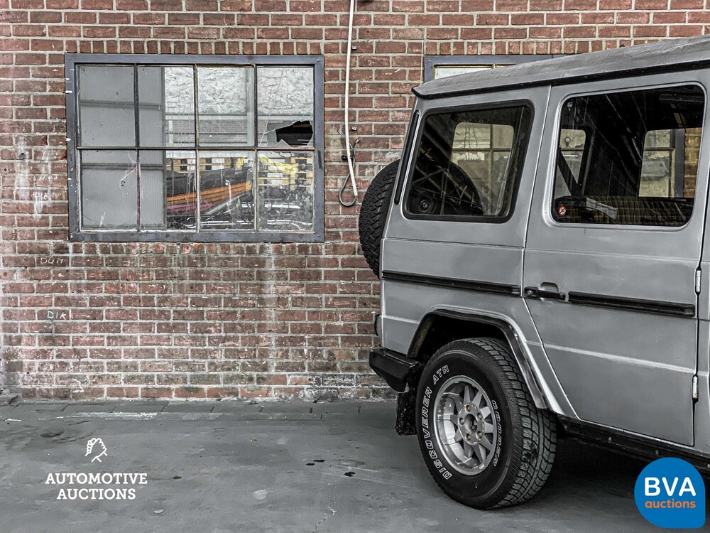 Mercedes-Benz 300GD Turbo Barndoors G-Klasse 125 PS 1980, P-061-DS.