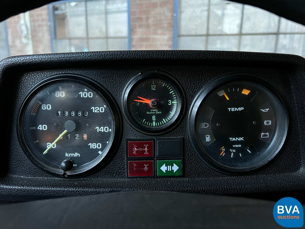 Mercedes-Benz 300GD Turbo Barndoors G-Klasse 125 PS 1980, P-061-DS.