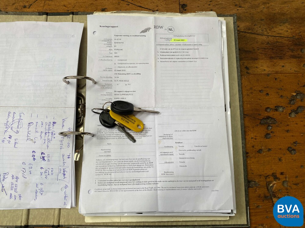 Porsche 924 Bieber Cabrio 2.0 125 PS 1976, 44-JZ-00.