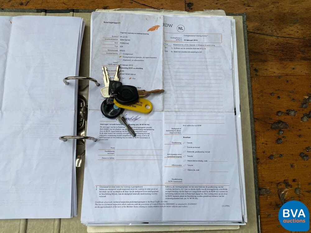 Porsche 924 Bieber Cabrio 2.0 125 PS 1976, 44-JZ-00.