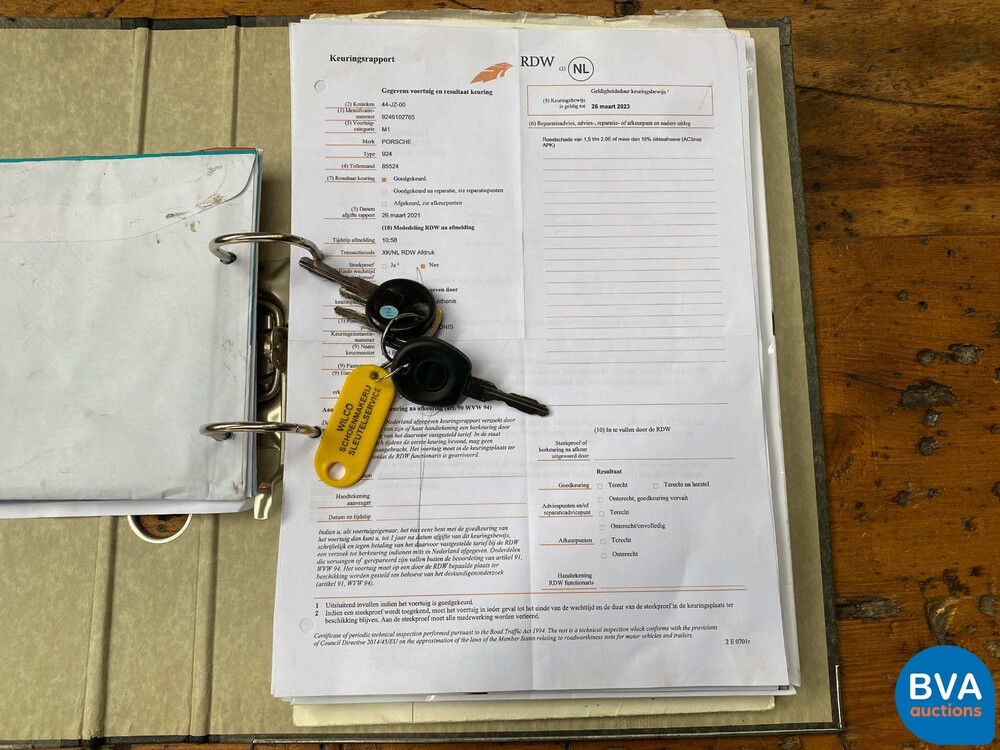 Porsche 924 Bieber Cabrio 2.0 125 PS 1976, 44-JZ-00.