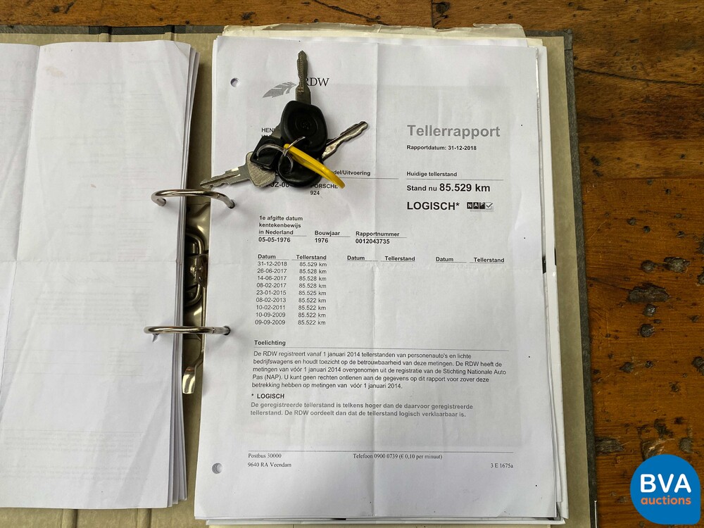 Porsche 924 Bieber Cabrio 2.0 125 PS 1976, 44-JZ-00.