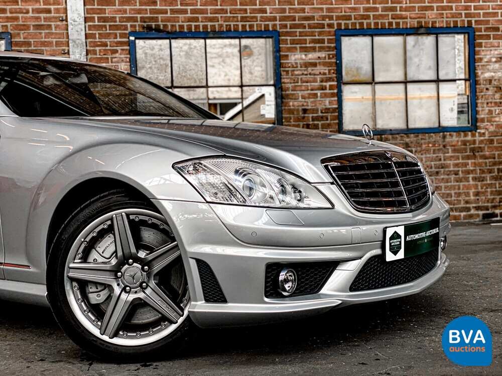 Mercedes Benz S65 AMG Lang 6.0 V12 M275 BiTurbo 612pk 2007 -YOUNGTIMER-.